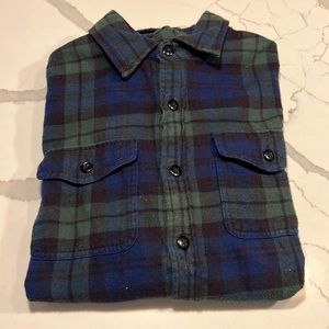 Mens flannel button down